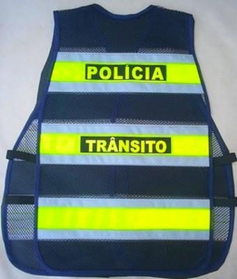 colete refletivo polícia de trãnsito