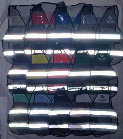 Colete Refletivo Colorido