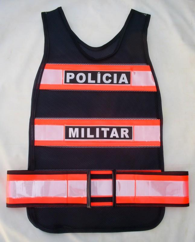 alt="img de Coletes Refletivos da polícia militar"