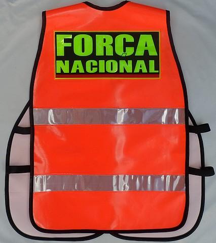 alt="COLETE REFLETIVO DA FORÇA NACIONAL DE SEGURANÇA"