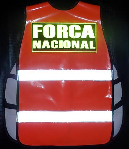 alt="COLETE REFLETIVO DA FORÇA NACIONAL DE SEGURANÇA"