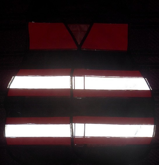 Coletes Refletivos Coloridos VERMELHA