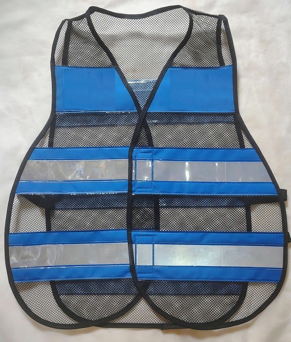 Colete Refletivo cor Azul Royal