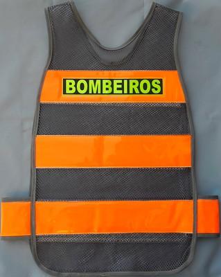 alt= "Colete Refletivo para Bombeiros"