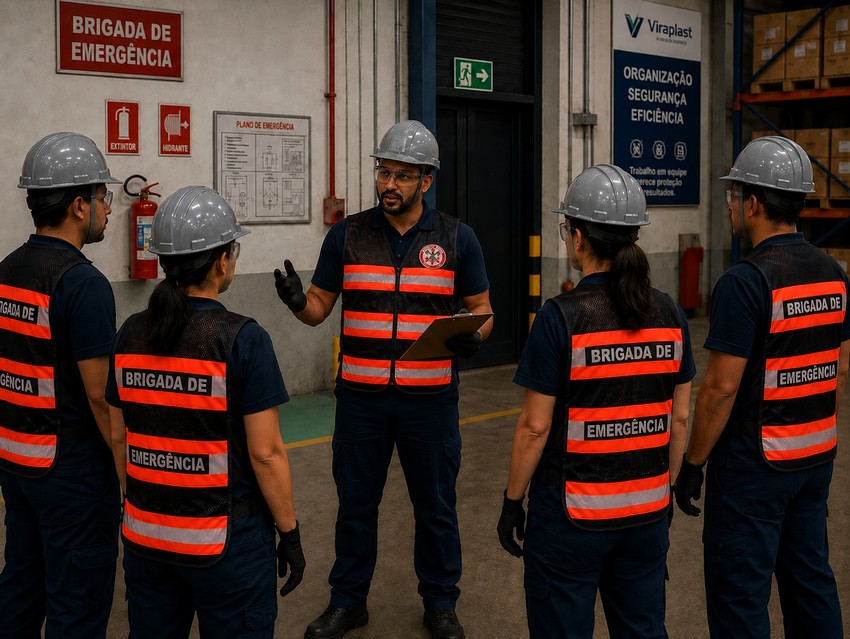 Coletes Brigada de Emergencia