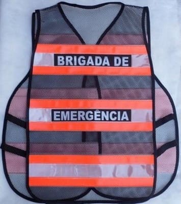 Colete Refletivo Brigada de Emergencia Viraplast