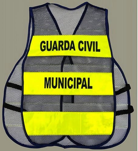 Colete Refletivo Guarda Civil Municipal Viraplast- Costas