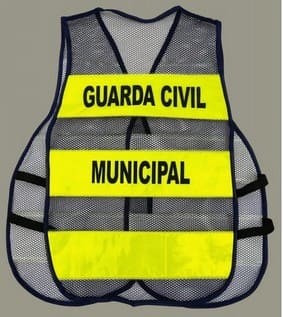Colete Refletivo Brigada de Incêndio - Detalhe Costas