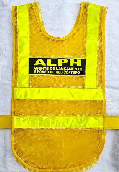 Colete Refletivo Viraplast para Agentes de helideques
