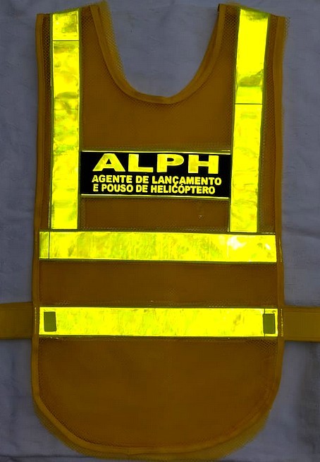 Colete Refletivo Viraplast para Agente de Helideque