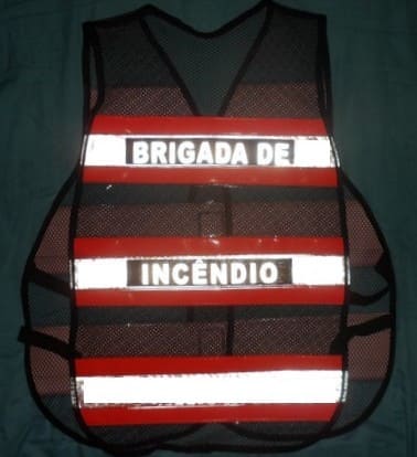 Colete Refletivoe para Brigada de Incêndio | VIRAPLAST