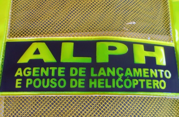 colete refletivo viraplast para helideque inscrição