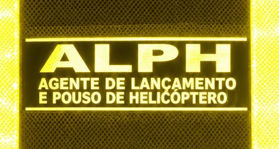 colete refletivo viraplast para helideques inscrição