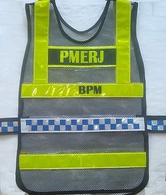 COLETE REFLETIVO VIRAPLAST MODELO PMERJ