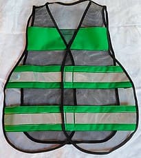 Colete Refletivo Blusão Verde Bandeira