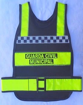 Colete Refletivo tipo Manta VIRAPLAST para Guardas Municipais
