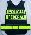 alt="colete tipo manta cor Amarelo Florescente da Policia Federall"