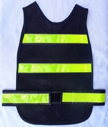 colete Refletivo tipo Manta amarela-fluorescente