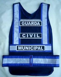 colete Refletivo tipo Manta Azul Marinho da GCM
