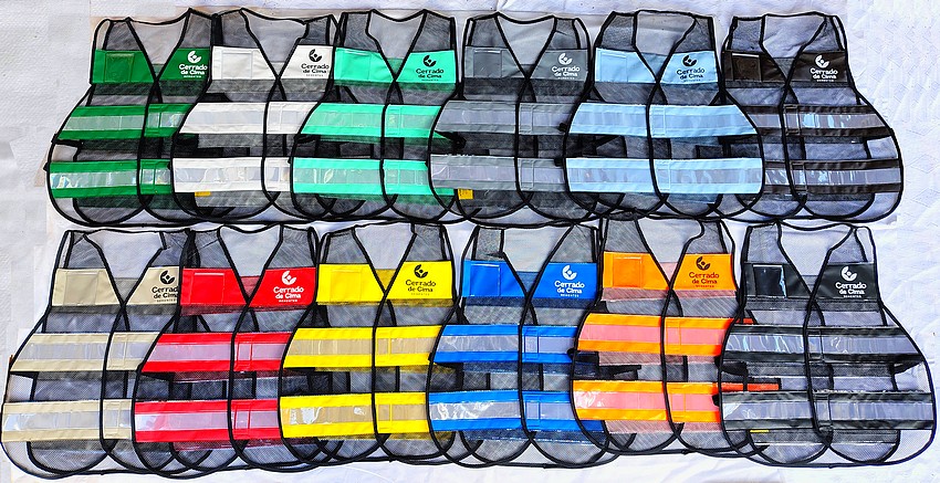 Coletes Refletivos Coloridos 