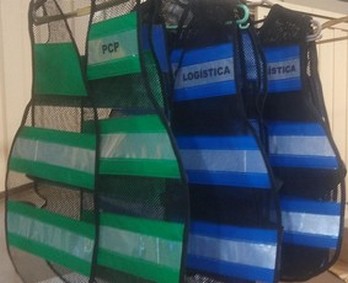 Colete Refletivo Colorido 